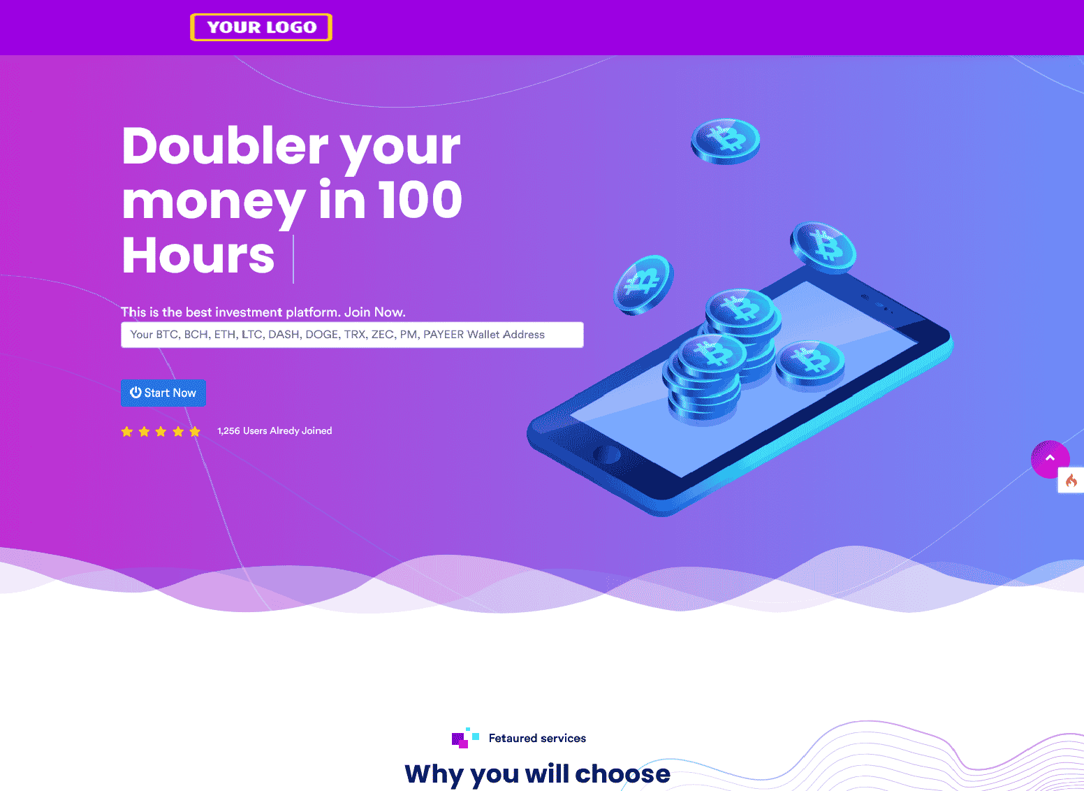 Bitcoin Doubler Script And Doubler Premium Template S08