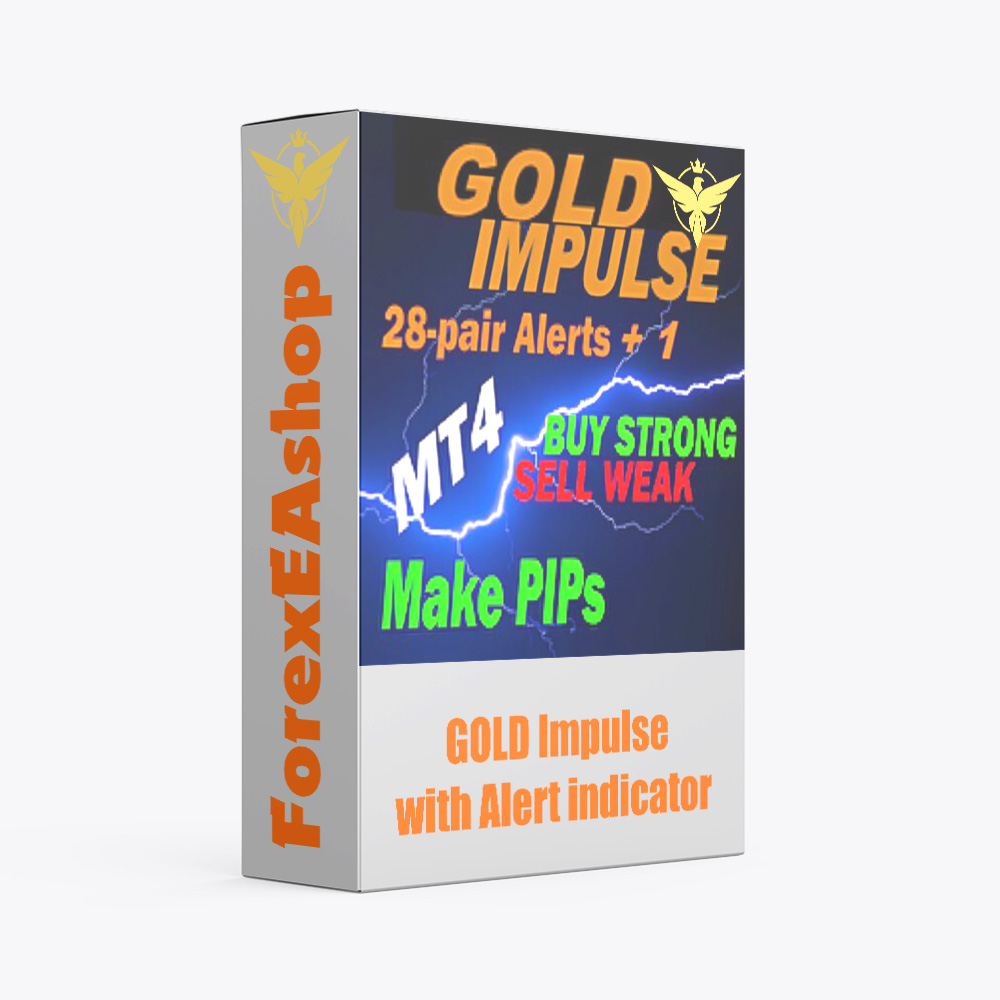 GOLD Impulse with Alert v1.1 MT4 Without DLL