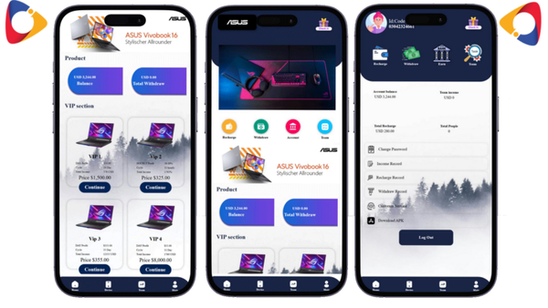 Hyip ASUS V2 INVESTIMENT Php Script