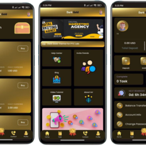 Hyip Darck Gold Script V3.8