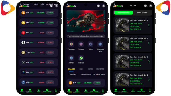Hyip MINING TOP Php Script