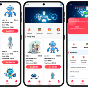 Hyip ROBOT INVEST WHITE php Script