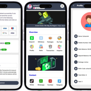 Hyip Taskly Mini Task + Investment Php Script