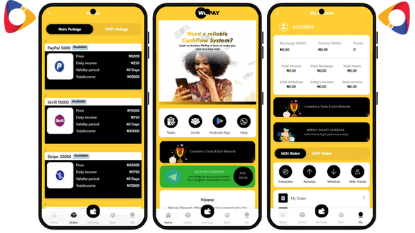 Hyip WEPAY TASK - INVEST 3.0v Php Script